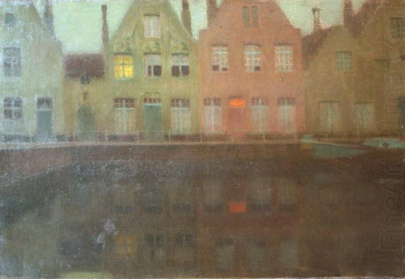 The Quay, Henri Le Sidaner